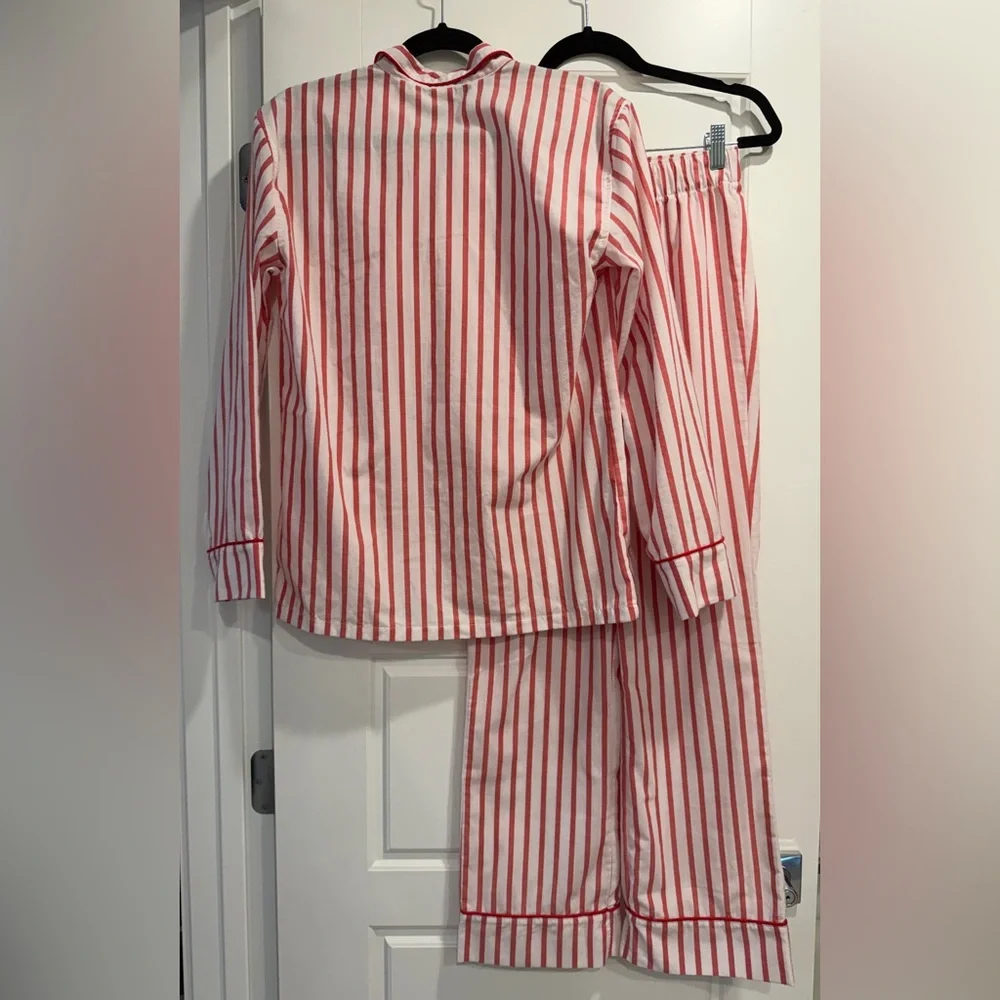 Crewcuts Red Stripe Pajama Set Kids XL / 12-14 Classic Lightweight Summer PJs